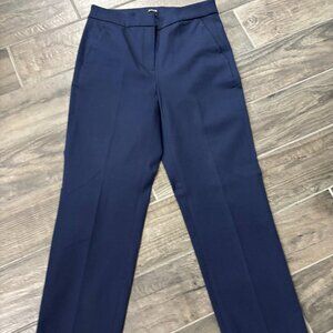 J. Crew Kate Pants in Navy Size 8